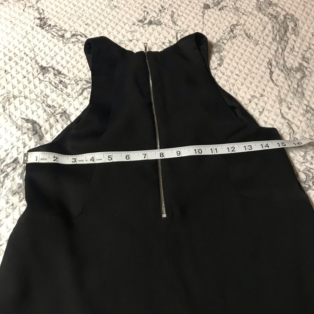 rag & bone New York Black Zip Back Tank - Picture 9 of 13